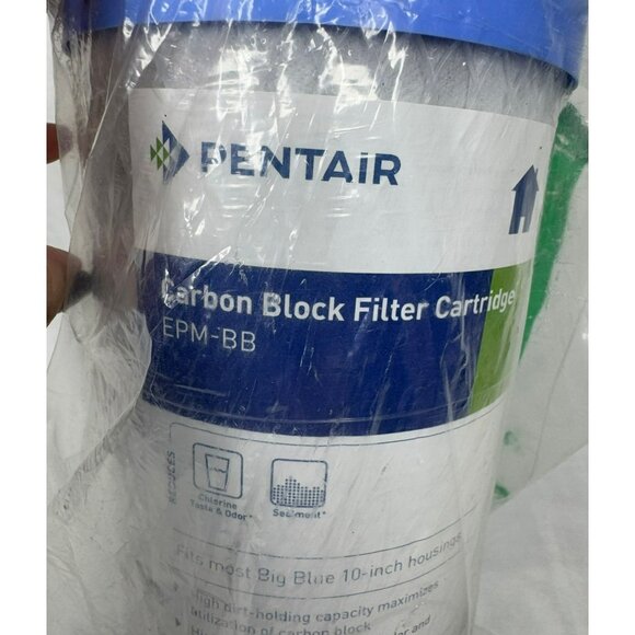 Pentair Whole House Carbon Block Water Filter Cartridge EPM-BB 10 Micron NEW - Picture 2 of 4